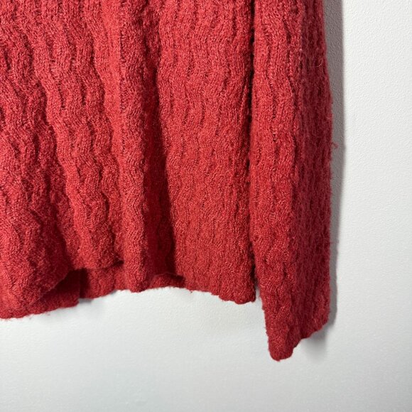 Peruvian Connection Button Cardigan Sweater Sz M Alpaca Silk Cottage Grandmacore - Picture 8 of 12